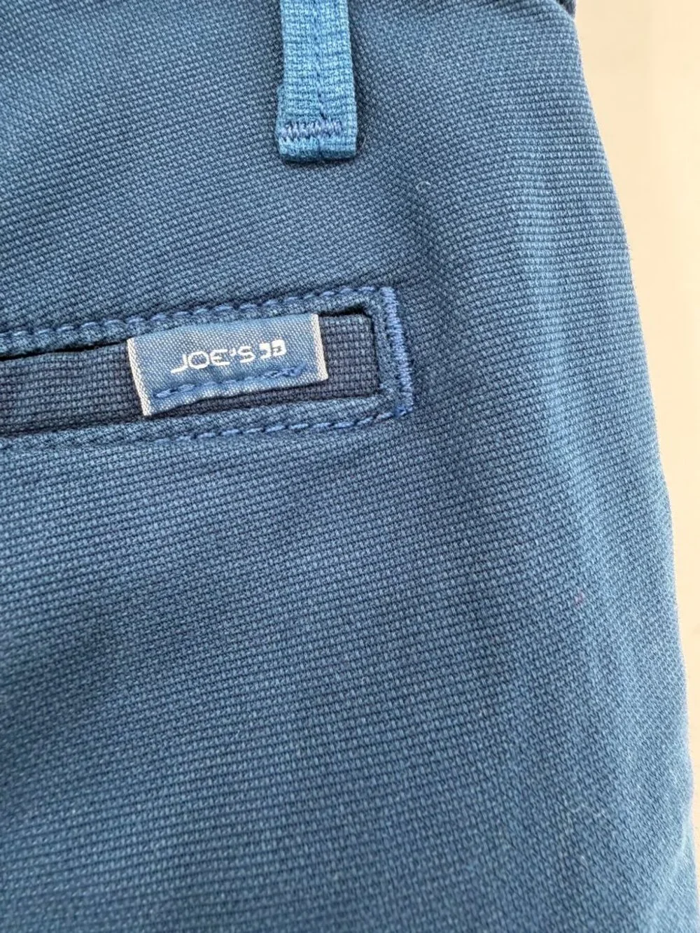 Joe's Jeans Shorts Men's Size 30 Oasis Blue Stretch Chino Casual Mid Rise